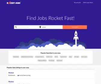 Rocketjobs.net(Rocket Jobs) Screenshot