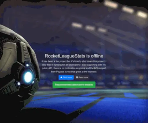 Rocketleaguestats.com(Offline) Screenshot
