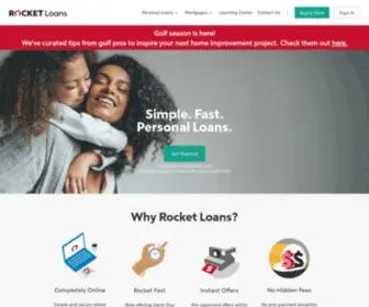 Rocketloans.com(Rocket loans) Screenshot