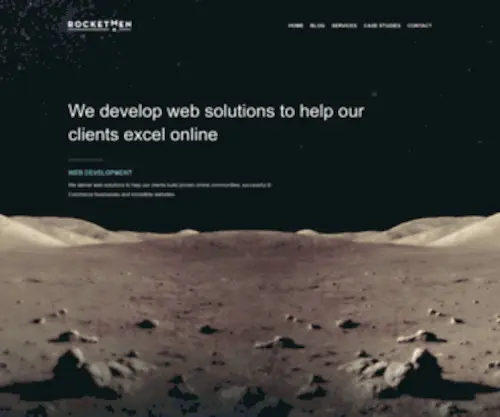 Rocketmen.io(Web Development Melbourne) Screenshot