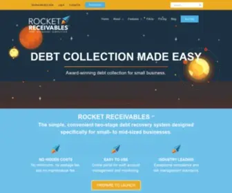 Rocketreceivables.com(Rocket Receivables) Screenshot