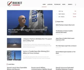 Rocketrundown.com(Rocket Rundown) Screenshot