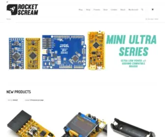 Rocketscream.com(Rocketscream) Screenshot