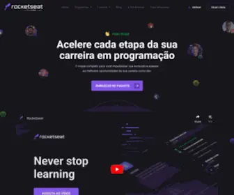 Rocketseat.com.br(A menor distância entre você e seus objetivos como programador) Screenshot