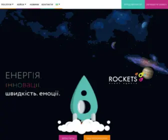 Rocketsevent.com(Rockets Event Agency) Screenshot