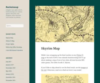 Rocketsoup.net(Rocketsoup) Screenshot