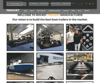 Rockettrailer.com(Rocket Trailers) Screenshot