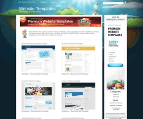 Rocketwebsitetemplates.com(Free Website Templates) Screenshot