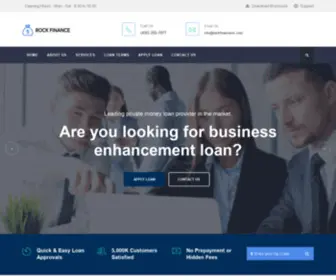 Rockfinanceinc.com(Rock Finance Inc) Screenshot