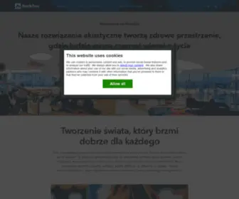 Rockfon.pl(Sufity i ściany akustyczne) Screenshot