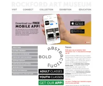 Rockfordartmuseum.org(Rockford Art Museum) Screenshot