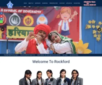 Rockfordconvent.com(School Website) Screenshot