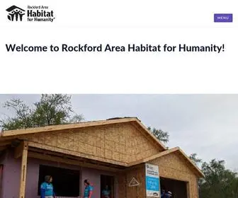 Rockfordhabitat.org(Rockford Area Habitat for Humanity) Screenshot