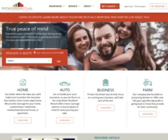 Rockfordmutual.com(Rockford Mutual Insurance Company) Screenshot