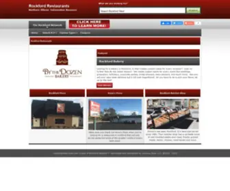 Rockfordrestaurants.com(Restaurants in Rockford) Screenshot