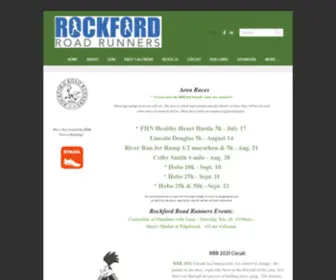 Rockfordroadrunners.org(Rockford Road Runners) Screenshot