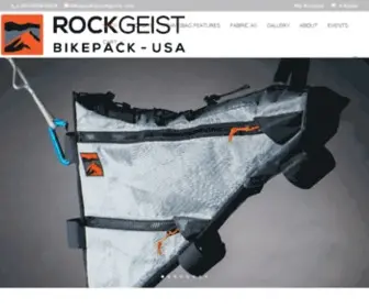 Rockgeist.com(Custom Bikepacking Bags) Screenshot