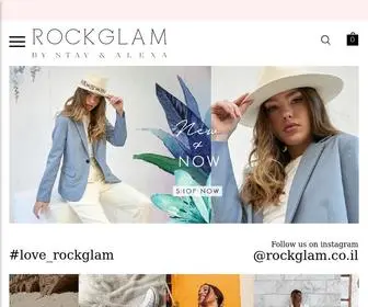Rockglam.co.il(כשרוק וגלאם נפגשים) Screenshot