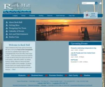Rockhallmd.com(Rock Hall Maryland) Screenshot