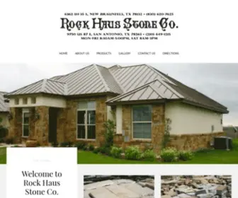 Rockhausstone.com(Rock Haus Stone Co) Screenshot