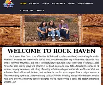 Rockhavenbiblecamp.org(Rock Haven Bible Camp) Screenshot