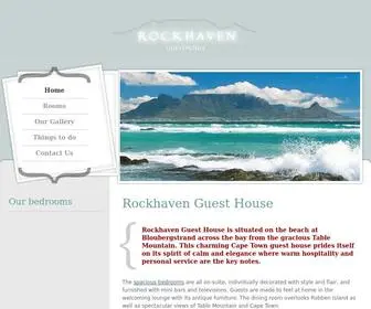 Rockhaven.co.za(Rockhaven luxury guest house situated in Bloubergstrand) Screenshot