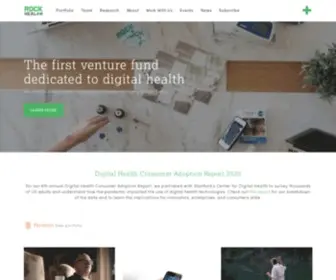 Rockhealth.com(Rock Health) Screenshot