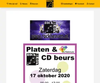 Rockheaven.nl(Platen en CD's) Screenshot