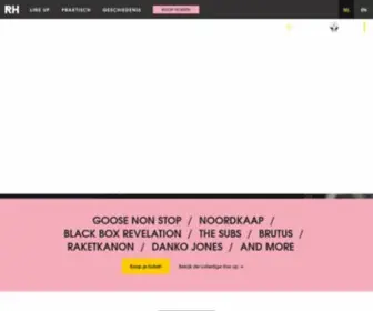 Rockherk.be(Rock Herk Alternative Music Festival) Screenshot