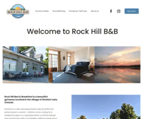 Rockhillbb.ca(Rock Hill Bed & Breakfast) Screenshot