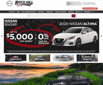 Rockhillnissan.com Screenshot