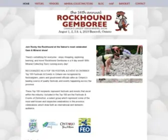 Rockhoundgemboree.ca(Rockhound Gemboree) Screenshot