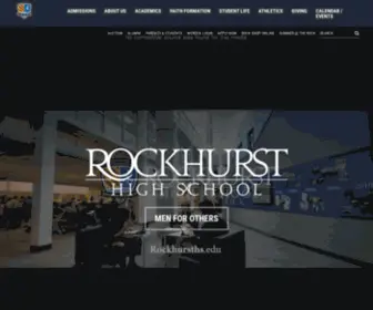 Rockhursths.edu(Rockhurst High School) Screenshot