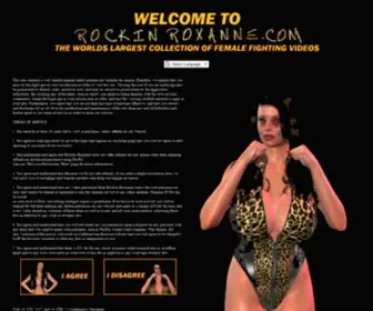 Rockin-Roxanne.com(Rockin Roxanne) Screenshot