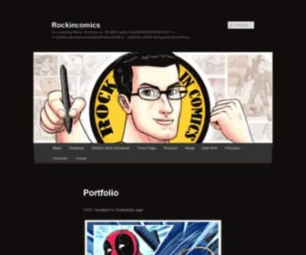 Rockincomics.com.br(I'm accepting Bitcoin donations at) Screenshot