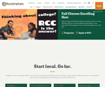 Rockinghamcc.edu(Rockinghamcc) Screenshot