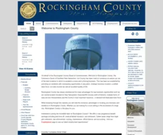 Rockinghamcountynh.org(The Official Rockingham County) Screenshot