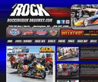 Rockinghamdragway.com(Rockingham Dragway) Screenshot