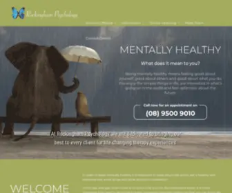 Rockinghampsychology.com.au(Rockingham Psychology) Screenshot