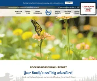 Rockinghorseranch.com(All Inclusive Family Resort) Screenshot