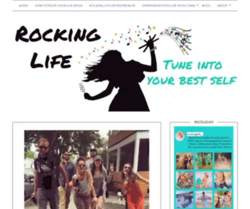 Rockinglife.com(Rocking Life) Screenshot