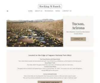 Rockingmranch.net(Home, Tucson, AZ) Screenshot