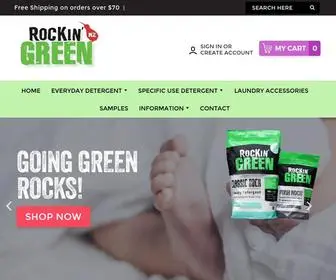 Rockingreen.co.nz(RockinGreenNZ) Screenshot