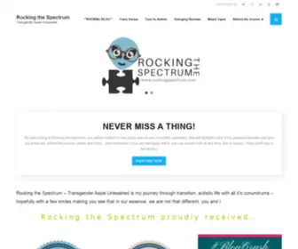 Rockingspectrum.com(Rocking the Spectrum) Screenshot