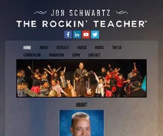 Rockingteacher.com(Jon Schwartz) Screenshot