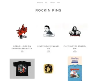 Rockinpins.com(Rockin Pins) Screenshot