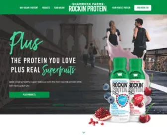 Rockinprotein.com(Rockin' Protein) Screenshot