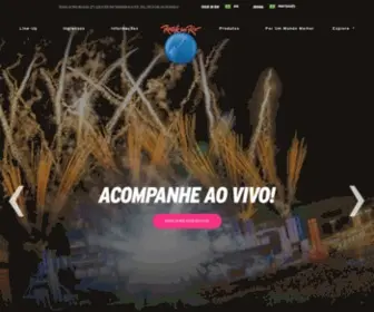 Rockinrio.com.br(Rockinrio) Screenshot