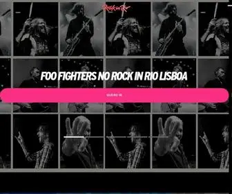 Rockinrio.com(Rock In Rio) Screenshot