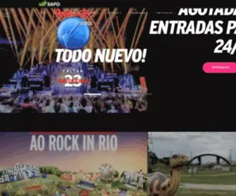 Rockinriomadrid.es(Rockinriomadrid) Screenshot